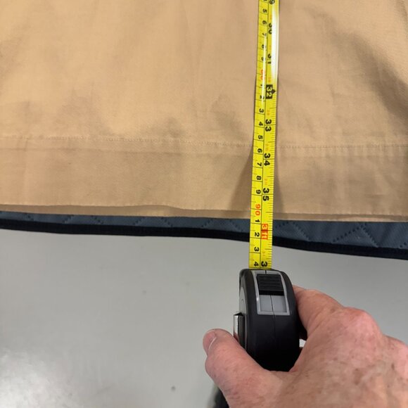 Ralph Lauren Sleeveless Lace-Up Cotton Blend Khaki Dress Size XS - Picture 5 of 7